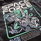 PRIDE OR DIE space force bjj zaketa -black